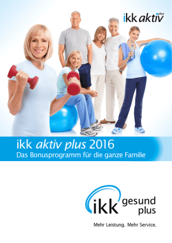 ikk aktiv plus 2016
