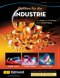 INDUSTRIE - Edmund Optics