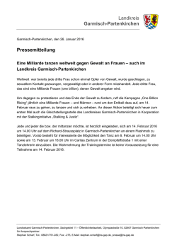 Eine Milliarde tanzen weltweit gegen Gewalt an Frauen