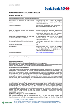 informationsbogen f&uuml;r den einleger