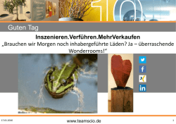 Inszenieren.Verf&uuml;hren.MehrVerkaufen!