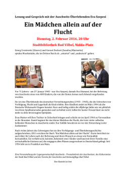 Ein M&auml;dchen allein auf der Flucht