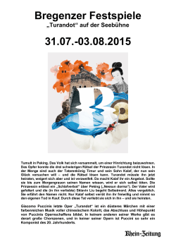 Bregenzer Festspiele 31.07.-03.08.2015 - rz