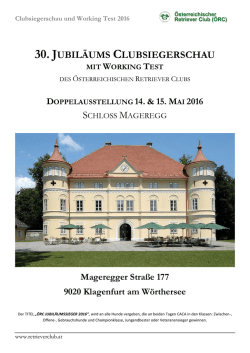 Einladung & Details