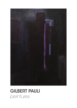 GILBERT PAULI peintures