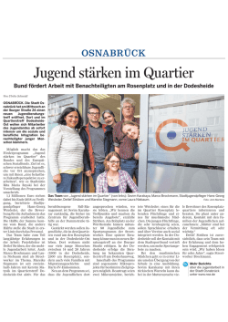 Jugend st&auml;rken im Quartier