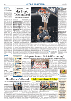 Presseberichte 2015 - Sparkassen Cup & Staas