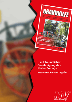 Durlach - die &auml;lteste Feuerwehr Deutschlands