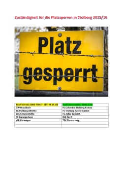GW Mausbach FC Columbia Stolberg Krakau SG Stolberg (Werth
