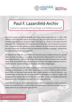 Infobrosch&uuml;re zum Archiv als PDF