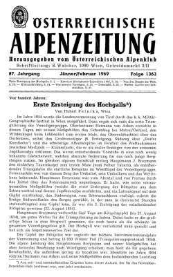 Hochgall - EB - &Ouml;AZ 1969