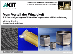 Effizienzsteigerung von W&auml;rme&uuml;bertragern