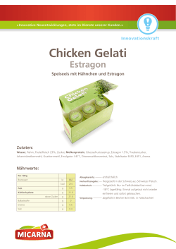 Chicken Gelati Estragon