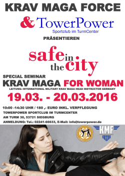 krav maga for woman