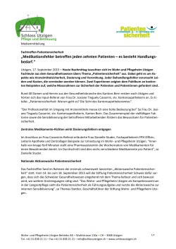 Medienmitteilung  herunterladen