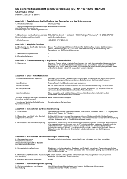 Chemlube 1102 EG-Sicherheitsdatenblatt gemäß Verordnung (EG