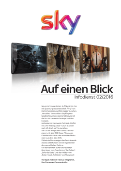 Sky Infodienst 02/2016