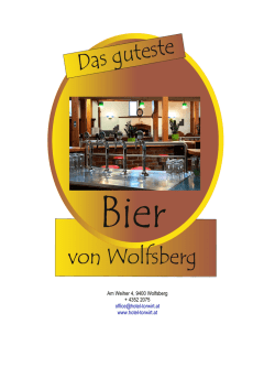 Nähere Infos / Liste - Hotel Torwirt