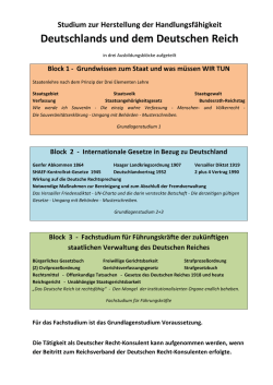 Deutschlands und dem Deutschen Reich