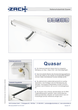 Quasar - Zach Antriebe GmbH