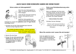 Zahlungsbefehl nach Privatkonkurs