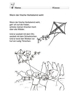 Wenn der frische Herbstwind weht