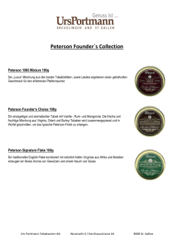 Peterson Founder`s Collection