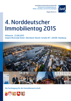 4. Norddeutscher Immobilientag 2015
