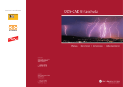 DDS-CAD Blitzschutz - Data Design System