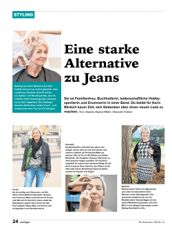 Eine starke Alternative zu Jeans