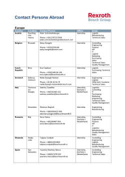 Contact Persons Abroad