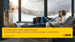 Herausforderungen, Chancen und Erwartungen an die