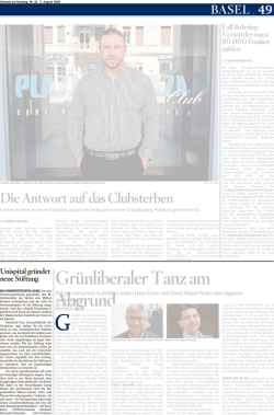 Gr&uuml;nliberaler Tanz am Abgrund