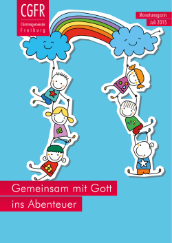 Juli 2015 - Christengemeinde Freiburg