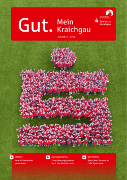 Jetzt online lesen - Sparkasse Kraichgau