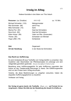 Irrw&auml;g im Alltag