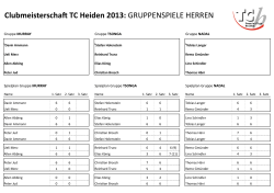 Clubmeisterschaft/TC/Heiden/2013