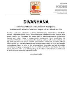 DIVANHANA Pressetext