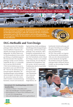 DLG-Test SchinkenWurst 2015