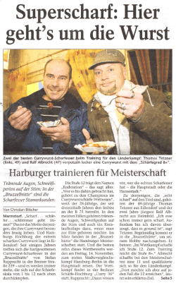 Superscharf: Hier geht`s um die Wurst