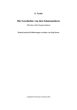 Die Geschichte von den Schatzsuchern - joergkarau