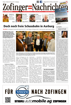 Doch noch freie Schussbahn in Aarburg