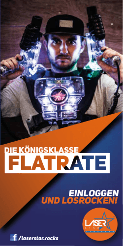 WEB Flyer - Flatrate - Lasertag Berlin Laserstar
