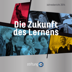 Jahresbericht 2014 [ PDF 7678 kB ]