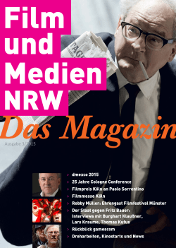PDF - Film und Medienstiftung NRW
