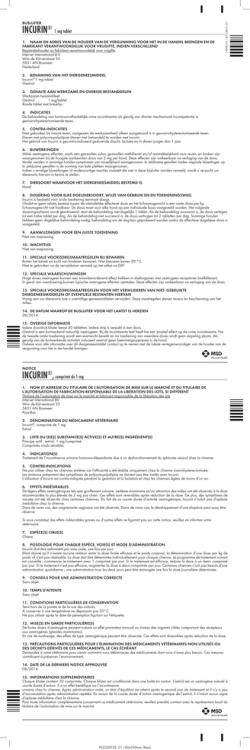 incurin - MSD Animal Health