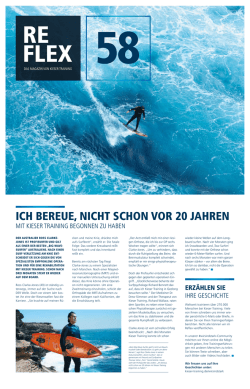 ICH BEREUE, NICHT SCHON VOR 20 JAHREN - Kieser