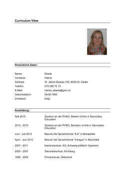 Hanna Eberle - www.ebarch.ch