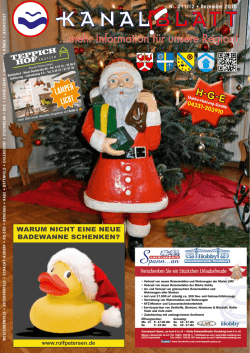 LAMPEN LICHT - Das Kanalblatt