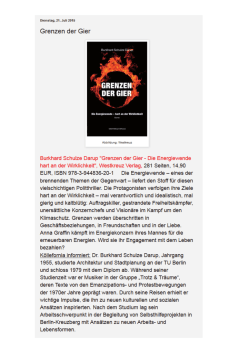 Grenzen der Gier